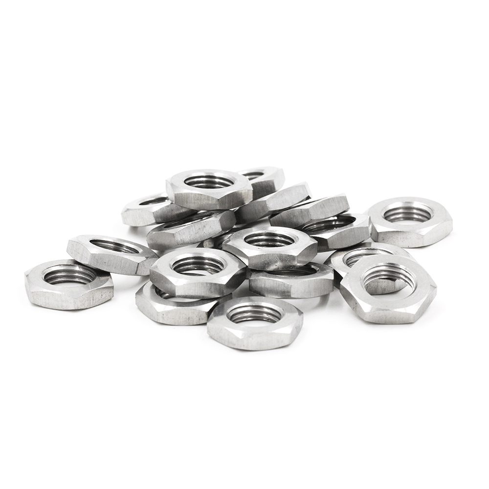 304 Stainless Steel M4 Hex Thin Nut Grade 12.9 With Customizable Finish