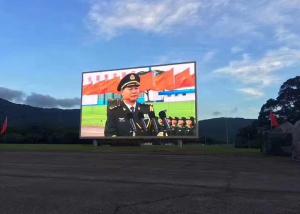 China 6500 Cd/Sqm Standing Led Display wholesale