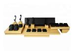 Natural Wood Watch Display Stand / Watch Display Set Silk Screen Logo