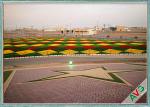 Soft / Comfortable Feeling Landscaping Artificial Grass 12800 Dtex Fireproof