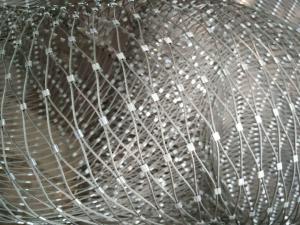 China stainless steel wire rope mesh net wholesale