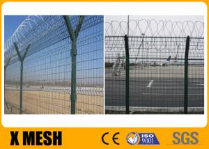 China Airport Security Fence 2.5m High 3m Length Rust Resistance  Long Using Life wholesale