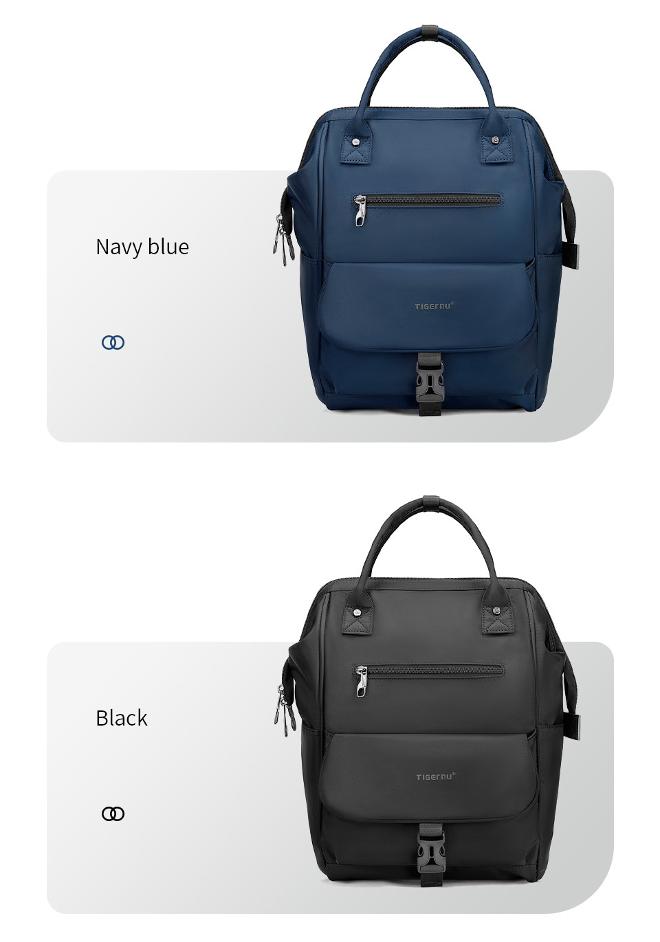 T-B3184 14 Inch Large Capacity Travel Laptop Backpack Mochila For Women