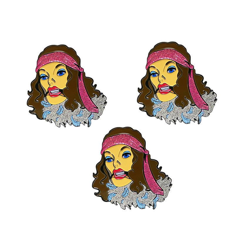 Metal Customer Size Personalized Enamel Pins Order Pins With Logo 0.5in