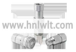 China 5000 PSI NPT Steel Hydraulic Quick Connect with Zinc Coating / Ball Valve wholesale