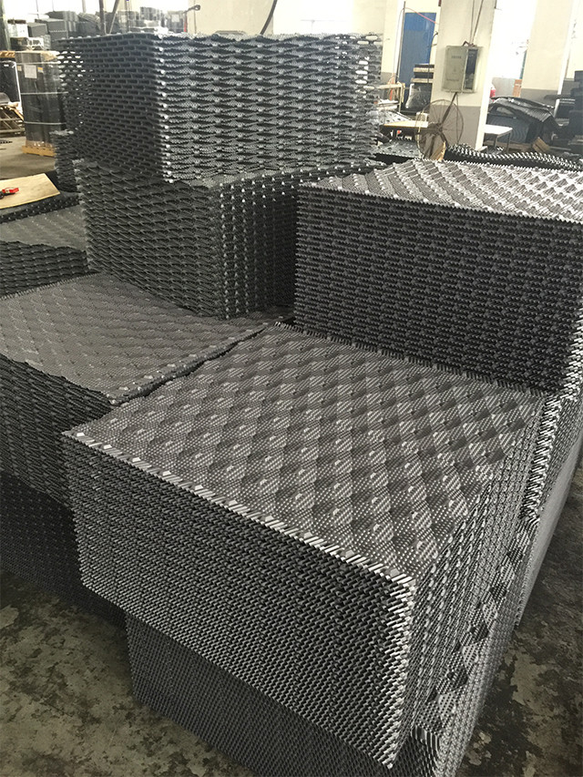 1000mm International Cooling Tower Fill Cross Flow Cooling Tower Pvc Fills