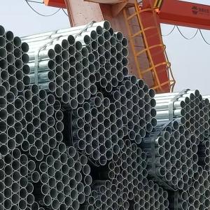 China Hot Dipped Round Iron Galvanized Steel Tube Pipe 6 Inch For Greenhouse wholesale