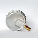 1600kPa 100mm Stainless Steel Pressure Gauge Manometer Glycerine Filled Pressure