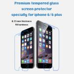 iPhone 6/6 plus 0.33 mm premium tempered glass screen protector 9H high