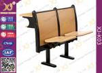 Modern Wood School Desk And Chair For Student / College Classroom Furniture