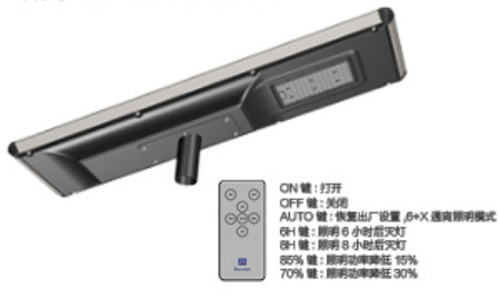 China factory 100W Flat Panel Design Integrated solar led street light solar system With Switch Control MPPT LED SMD