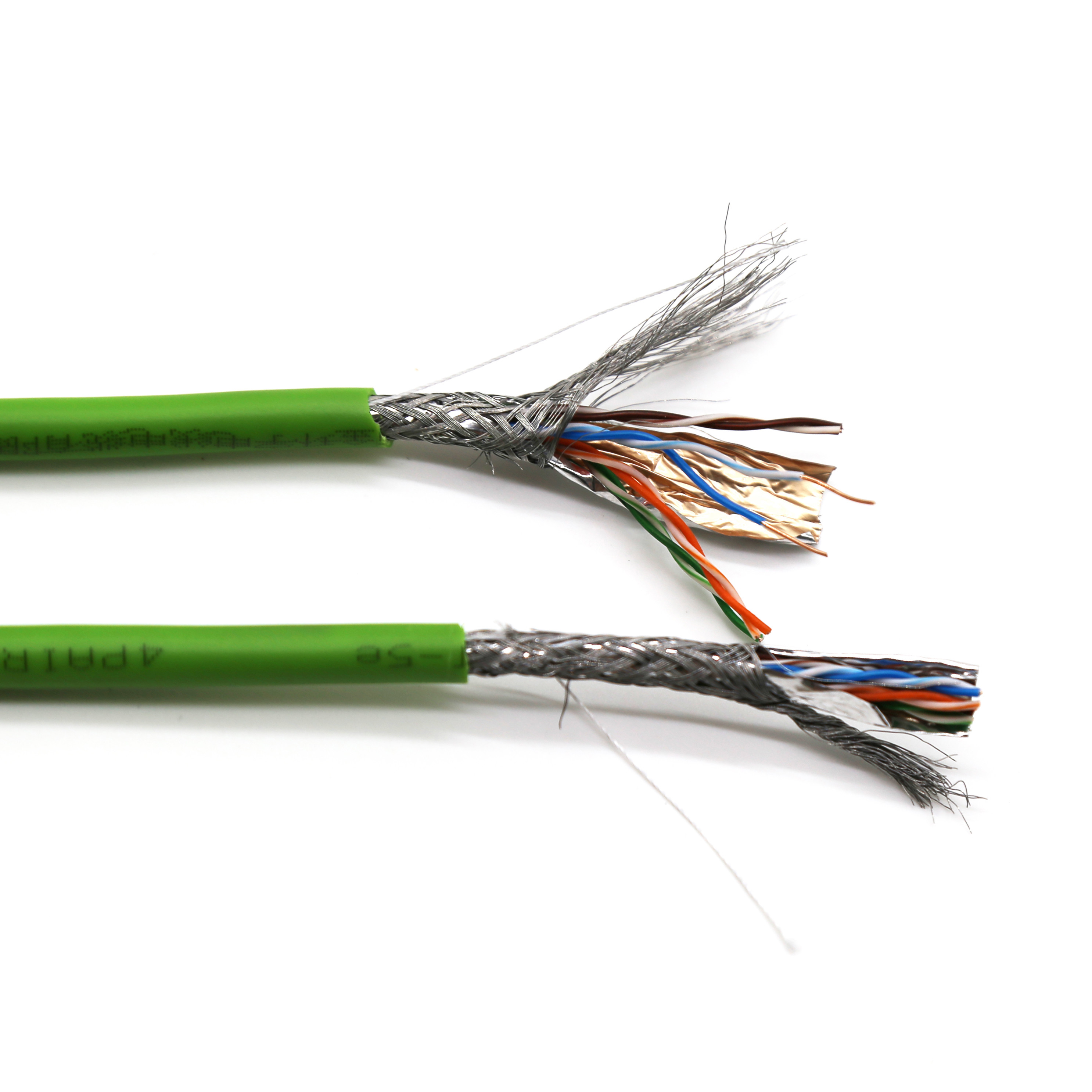 100MHZ Copper PVC Sheathed Cable , Cat5e SFTP Double Shielded Ethernet Cable