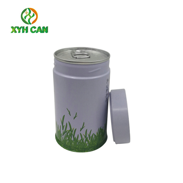 ROHS Safety Inspection Decorative Storage Tea Metal Tinplate for Green Tea