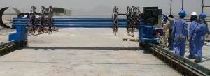 China Automatic Gantry CNC Flame Plasma Cutting Machine Motor Drive wholesale