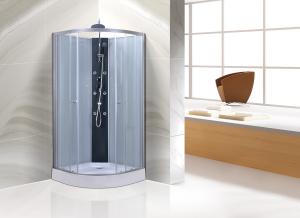 China Silver 900X900 Quadrant Shower Enclosure For Entertainments / Public Places wholesale