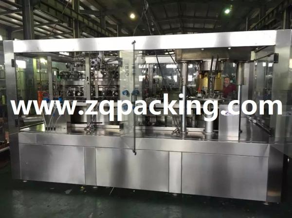 Quality New Design fizzy drink canning plant/Bubble Water Filling Machine for sale