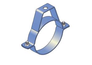 China Munzing Conduit Strut Clamp HDG Electric Zinc Medium Duty Clamps wholesale