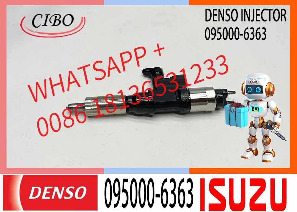 High Quality Diesel Injector 095000-6363 / 095000-6364 8-97609788-3 For ISUZU 4HK1\6HK1