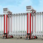 Stainless Steel Electric Retractable Door For Shopping Center