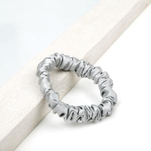 China OEM ODM Satin Silk Scrunchies , 22mm Silk Lined Headband wholesale