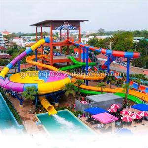 China Galvanized Pipe Water Park Equipment / Amusement Park Equipment Fiberglass wholesale