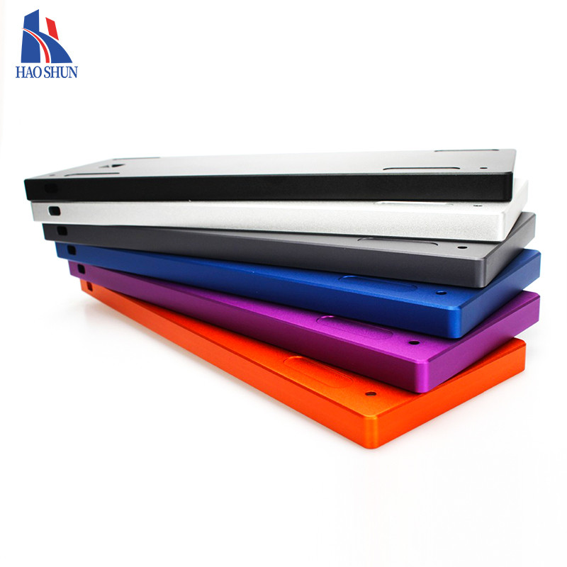 Professional Cnc Processing Mechanical Metal Anodized Aluminium 6061 6063 Custom Keyboard Case