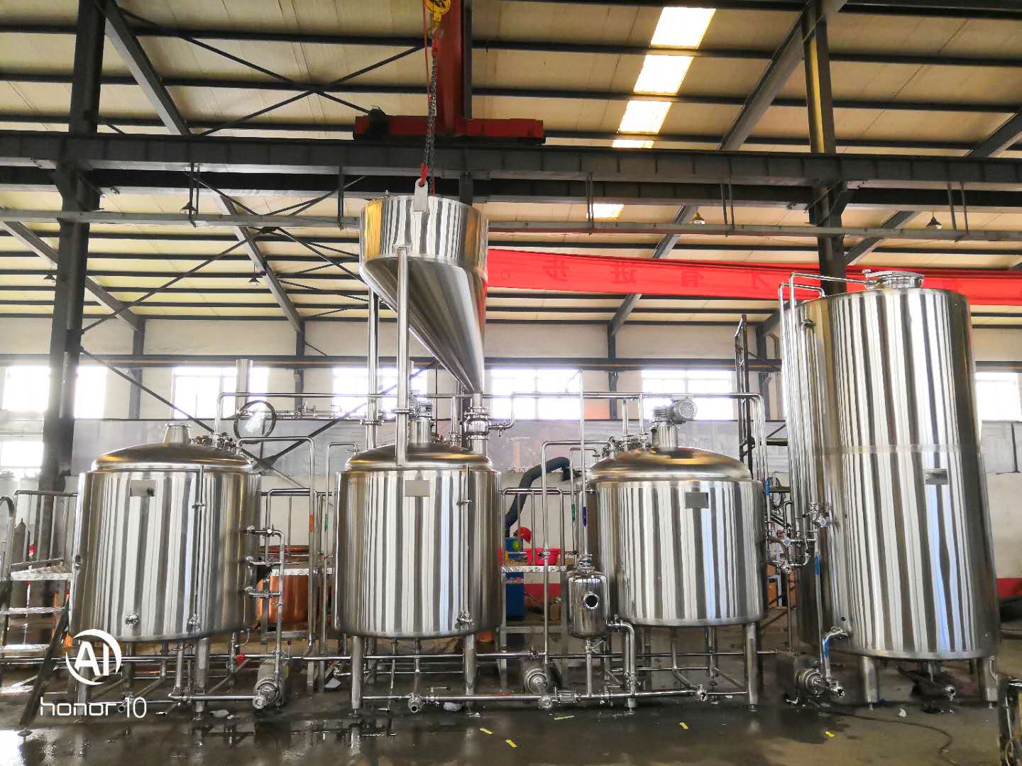 Canada 1000L brewhouse