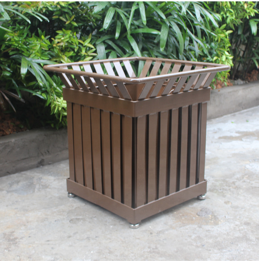 6 Feet Commercial Outdoor Metal Benches For Park Garden Community