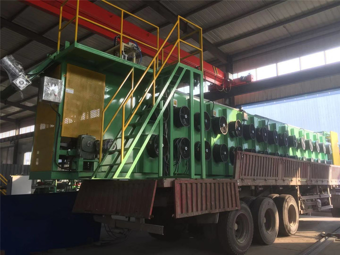 Floor Standing Hanging Rod Type Rubber Compound Film Batch Off Cooling Machine 3
