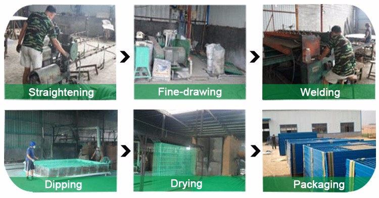 Hot sale the wire mesh fence cheap australia temporary fence