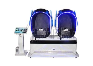 China 4K VR Helmet 9D VR Simulator Coin System Optional For Game Center Leg Touch wholesale