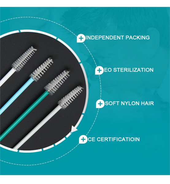 ISO13485 Disposable Endocervical Brush And Spatula