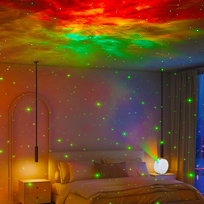 5V 5W Kids Smart Star Projector Light For Adults Home Room Decor