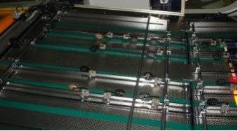 4500kg Fully Automatic Cylinder Screen Printing Machine With 1050×730mm