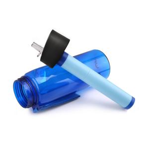 China 500Ml Portable Personal Water Filter Bottle Activated Carbon wholesale