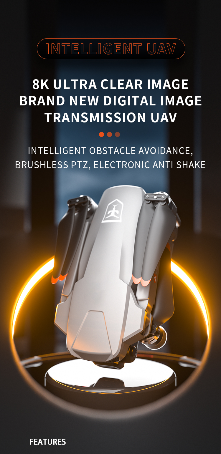 Mini Brushless Motor Four Sided Optical Electric Adjustment Camera App Control Professional Drone Compact and Lightweight