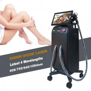 China 5ms To 400ms Yag 808nm Diode Laser Hair Removal Machine At Home 2500w wholesale