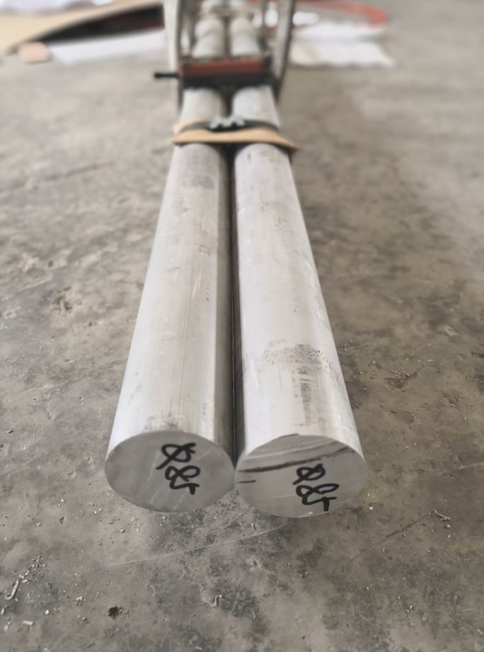 6000mm Aluminium Solid Round Bar Aerospace Grade 6061 T6 Aluminum