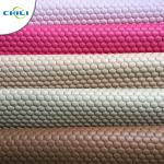 factory suppliers pu embroidered shoe leather