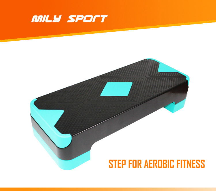 W28CM Adjustable Fitness Workout With Aerobic Gym Platform Step 160MM