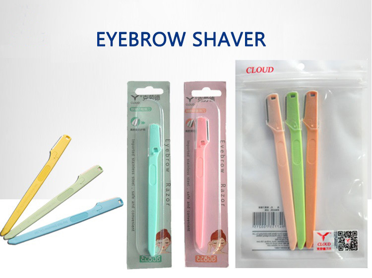 Beauty Sharp Hair Shaving Razor Foldable Mini Makeup Eyebrow Trimmer