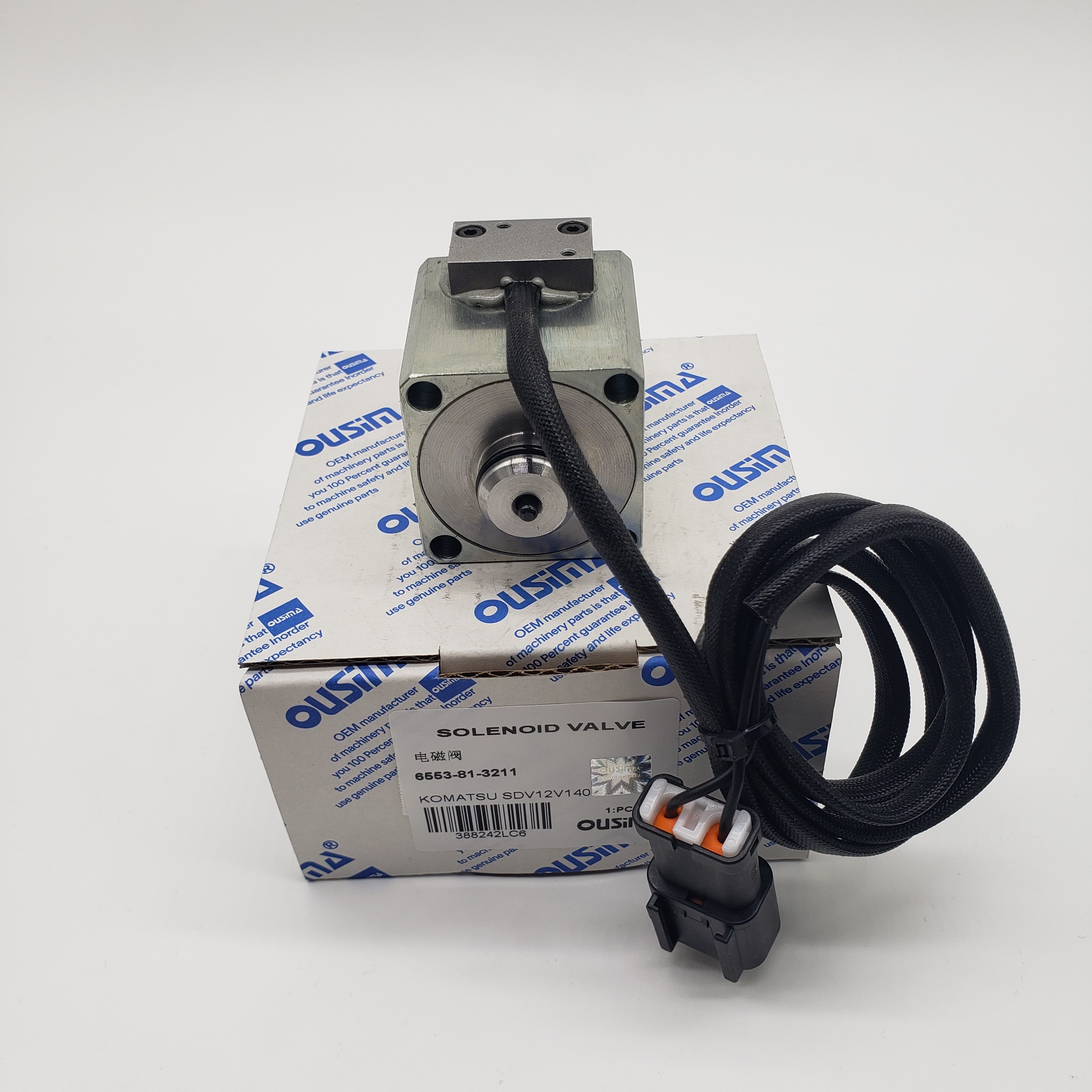 Solenoid Valve 6553-81-3211 for KOMATSU SDV12V140