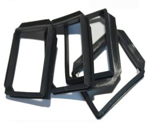 China Sealing Custom Silicone Gaskets Die Cutting Processed Adhesive Backings wholesale