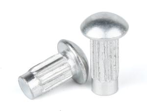 China Aluminum Alloy Pan Head Rivets Knurled Rivet For Name Plate ISO Approved wholesale