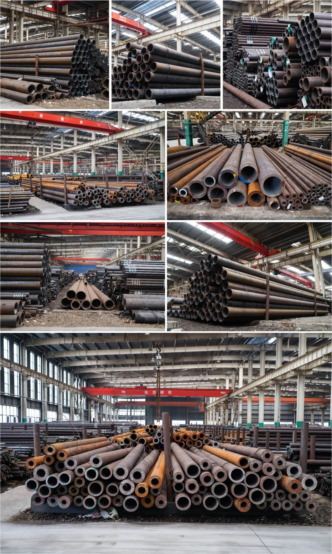 Steel Company Mild Steel Pipe 50mm Seamless Steel Pipe ASTM A106 A53 Grade B Seamless Carbon Steel Pipe Custom Sizes Price