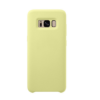 Anti Fouling Mobile Phone Silicone Cases Shockproof Shell With Microfiber