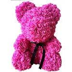 Wholesale Price 40CM Roses Bear with Diamond for Valentines Day Gift