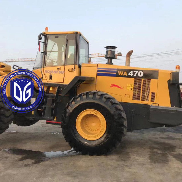 Origin Japan WA470-6 Used Komatsu Loader WA470-6 Wheel Loader Secondhand Komatsu Loader WA470-6