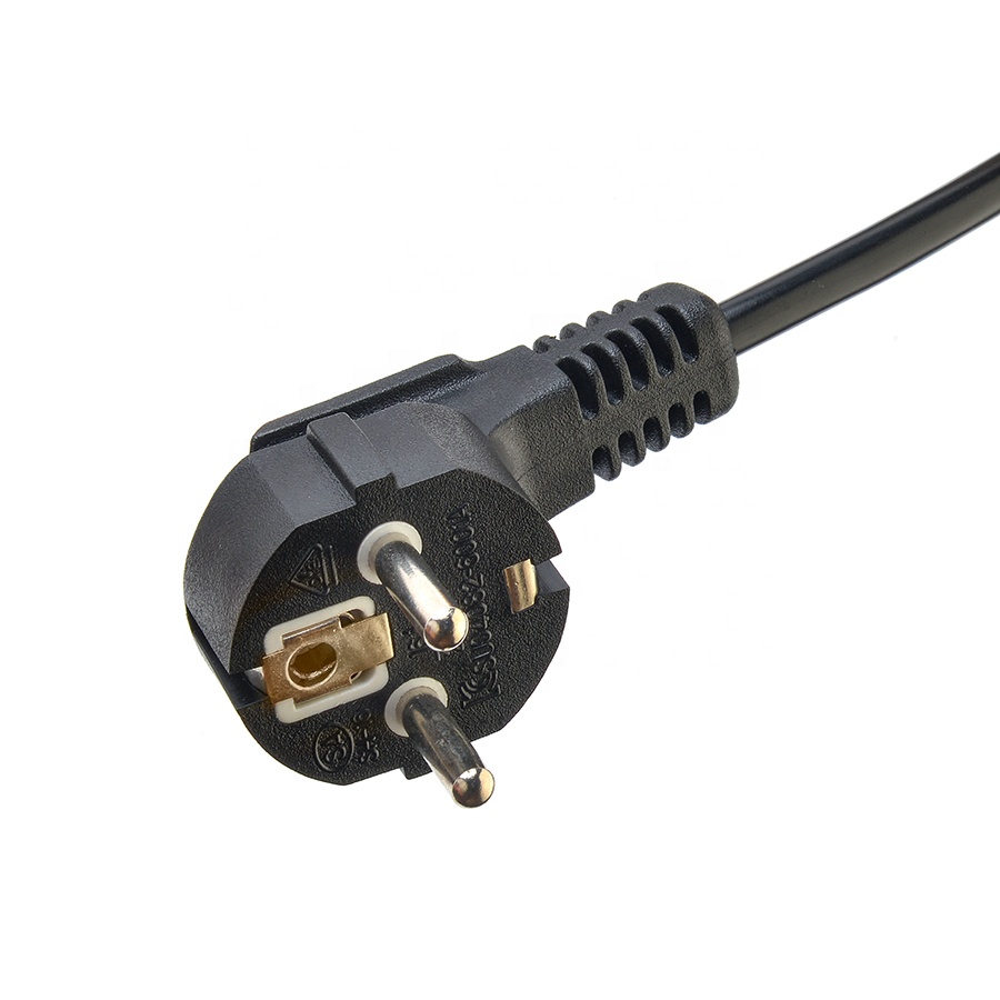Convenient Waterproof Cooker Controller Korea KC Standard Power Cord Plug Power for Home Appliances Customizable Length