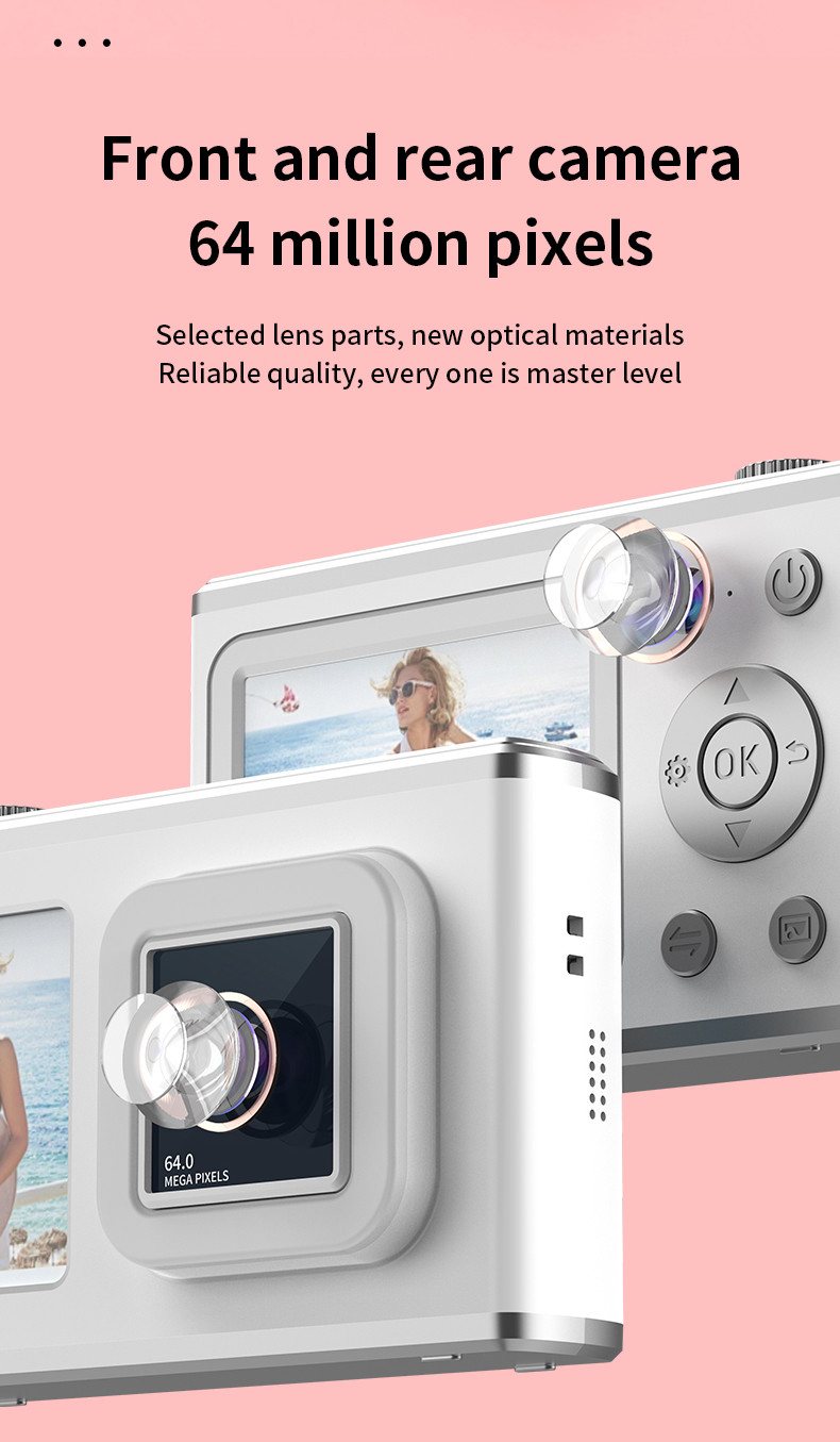 Shakeproof CCD Digital Video Camcorder Camera For Selfies And Stunning Photos